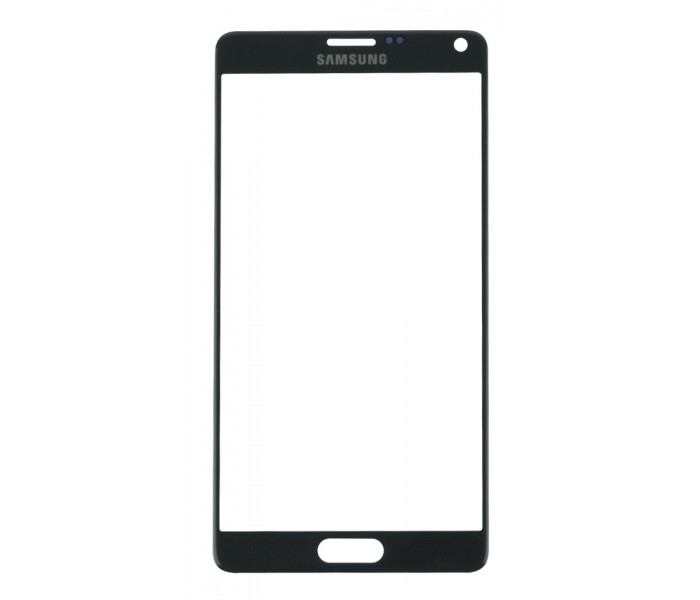 Galaxy Note 4 Front Screen Glass Touch Replacement - Black